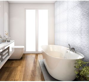 Cerámica piso muro Star white 45x90 cm 1.64 m2