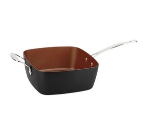 Sartén olla 24 cm Spring negro Marmicoc