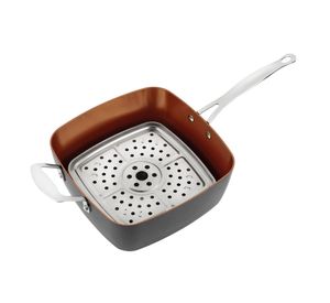 Sartén olla 24 cm Spring negro Marmicoc