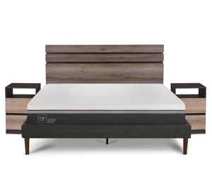 Cama europea Curve 2 plazas Ortopedic Advance + Set Ares Cic