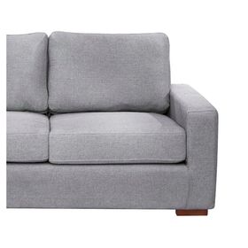 Sofá seccional izquierdo Livorno gris claro