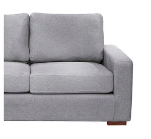 Sofá seccional izquierdo Livorno gris claro