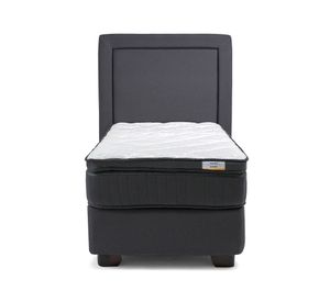 Cama americana 1.5 plazas Hybrido + respaldo Drimkip