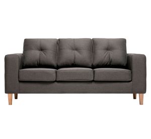 Sofá 3 cuerpos Infinity tela grafito