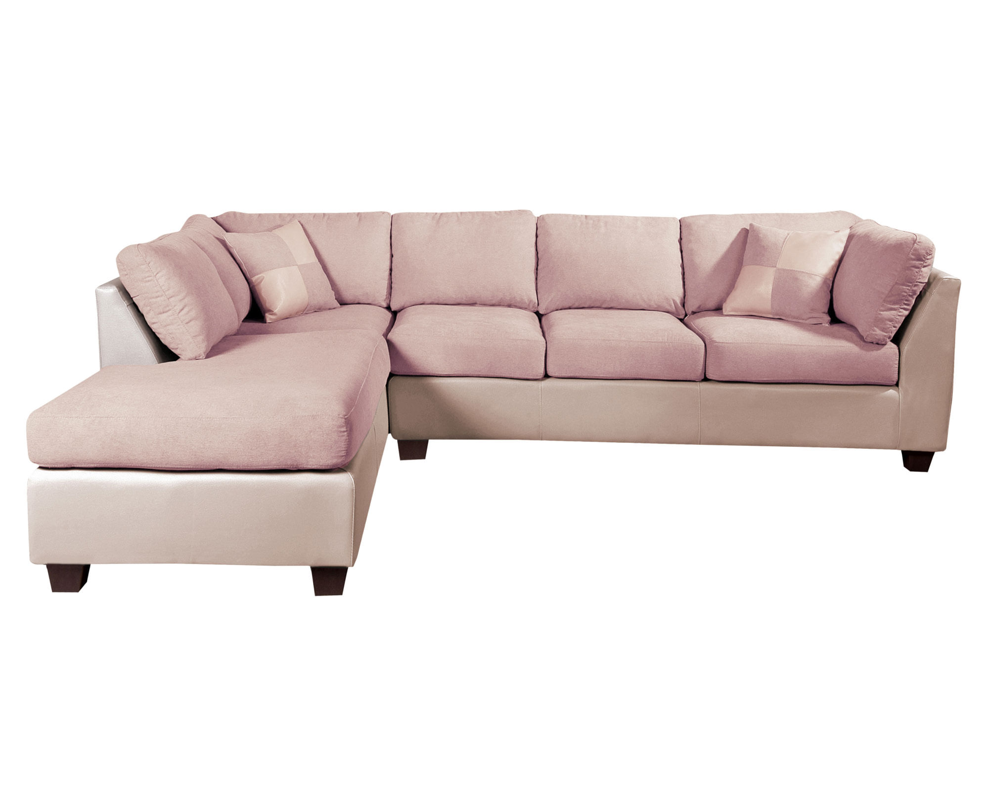 Latam Home Sofá seccional izquierdo 5 cuerpos Padua beige