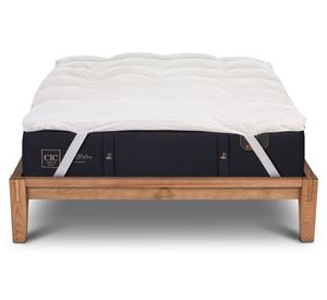 Cama europea Oak 2 plazas Premium + Topper Cic