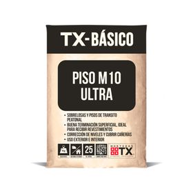 Mortero piso 25 kg M10 Transex