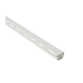 Perfil J pvc blanco 0,02x3,80m Dvp