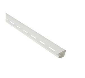 Perfil J pvc blanco 0,02x3,80m Dvp