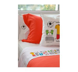 Juego sábanas 1.5 plazas 200 hilos Soccer diseño