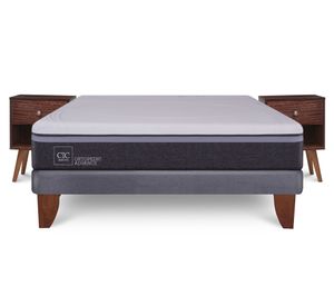 Cama&nbsp;Europea&nbsp;2 plazas Ortopedic Advance + 2 veladores Múnich