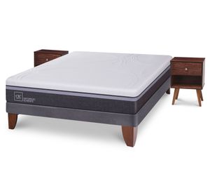 Cama&nbsp;Europea&nbsp;2 plazas Ortopedic Advance + 2 veladores Múnich