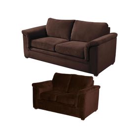 Juego de Living Ancona chocolate Latam Home