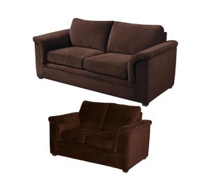 Juego de Living Ancona chocolate Latam Home