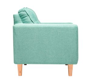 Sofá 2 cuerpos Infinity tela verde claro