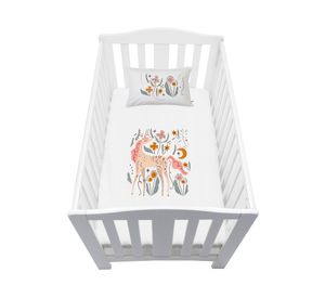 Cubreplumón colecho Unicornio blanco