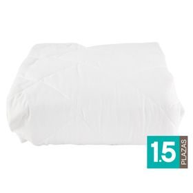 Cubrecolchón 1,5 plazas blanco Cic