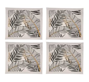 Individual Tropical crudo impermeable 42x36 cm 4 un.