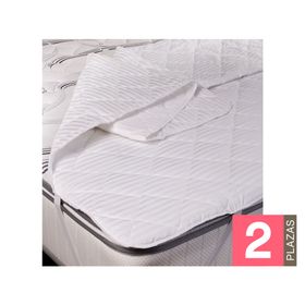 Cubre colchón AHCC-2 blanco 2 plazas