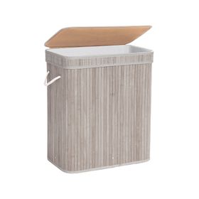 Canasto ropa plegable Y1927c-2 bambu café