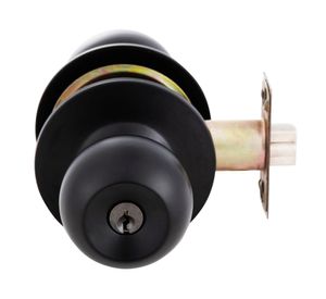 Cerradura cilíndrica 101 acceso negro Oister