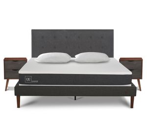 Cama europea 2 plazas Ortopedic + set Éufrates + almohadas Cic