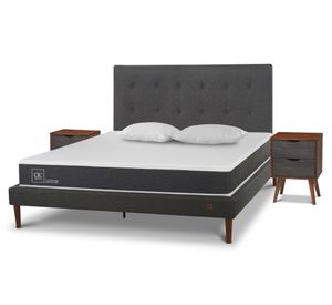 Cama europea 2 plazas Ortopedic + set Éufrates + almohadas Cic