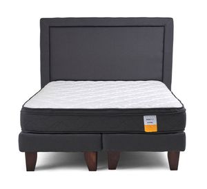 Cama europea Full Eurotop x190 cm + respaldo Drimkip