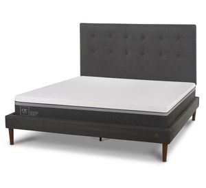 Cama europea curve 2 plazas Ortopedic Advance + respaldo Éufrates Cic