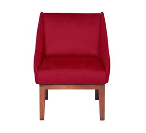 Sitial Berlín cuero rojo Latam Home