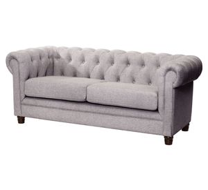 Sofá 2 cuerpos Florencia gris