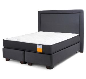 Cama americana funcional 2 plazas plus base dividida + respaldo