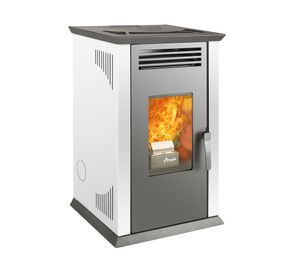 Estufa a pellet 9400W Italy 8100 plus blanco Amesti