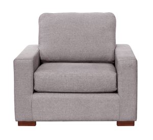 Sofá lino 1 cuerpo Livorno gris claro