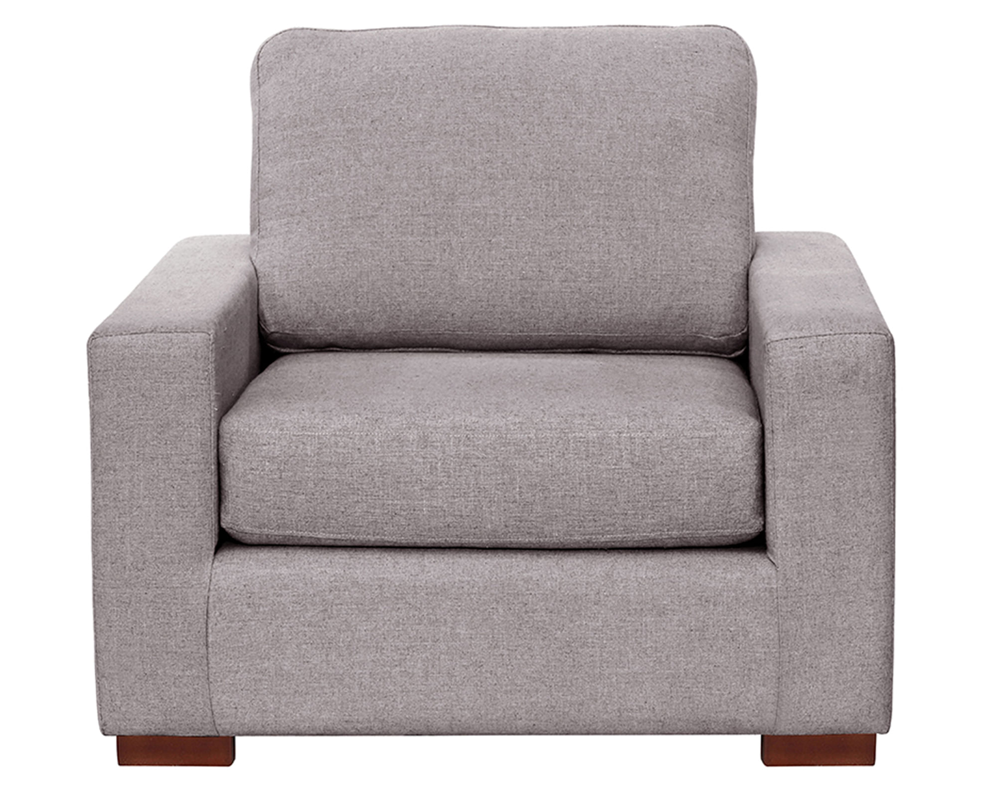 Latam Home Sofá lino 1 cuerpo Livorno gris claro
