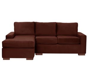 Sofá seccional 3 cuerpos Livorno café