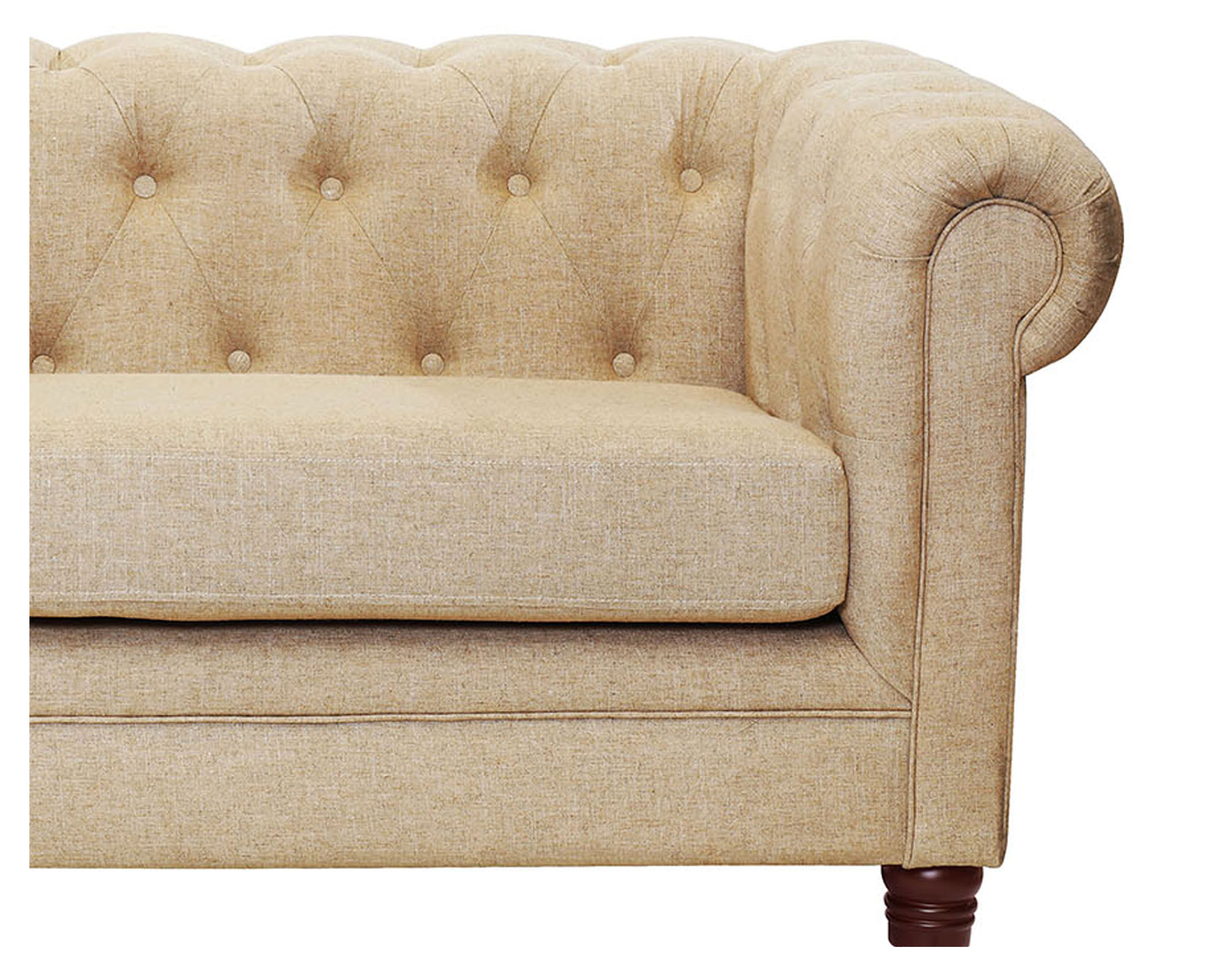 Sofá 3 cuerpos Florencia Beige