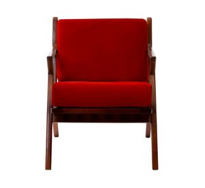 Sitial velvet 1 cuerpo Bremen rojo