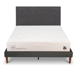 Cama europea 2 plazas Cocopedic + respaldo Eufrates Cic.