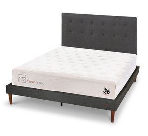 Cama europea 2 plazas Cocopedic + respaldo Eufrates Cic.