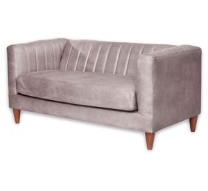 Sofá cuero Sorrento gris Latam Home