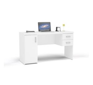 Escritorio 2 cajones 1 puerta Holiday blanco Favatex