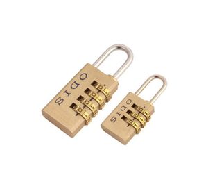 Candado viajero bronce 2 piezas Odis