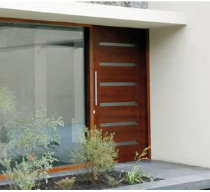 Puerta de lenga Piamonte madera 95x200 cm natural