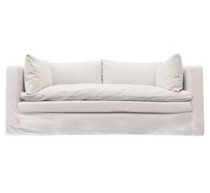 Sofá 3 Cuerpos Puelo Lino hueso