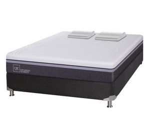 Box spring 2 plazas Ortopedic advance B5 + almohadas viscoelásticas Cic