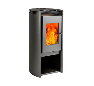 Calefactor a leña 50-191 m2 Rondo 450 Design gris