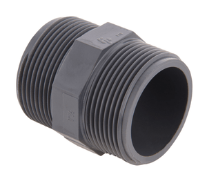 Niple de pvc 1 1/2 Hoffens