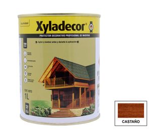 Protector de madera 1 litro castaño Xyladecor