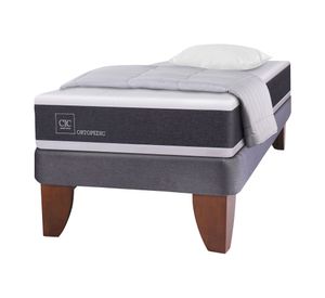Cama europea 1,5 plazas Ortopedic + almohada + plumón pluma Cic